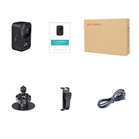 1080P HD Wearable Body Camera with Night Vision & 8-Hour Battery - Safety & Recording Made Easy