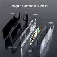 E-Ink NFC Phone Case – Custom Smart Display Case for iPhone 13–16 Pro Models