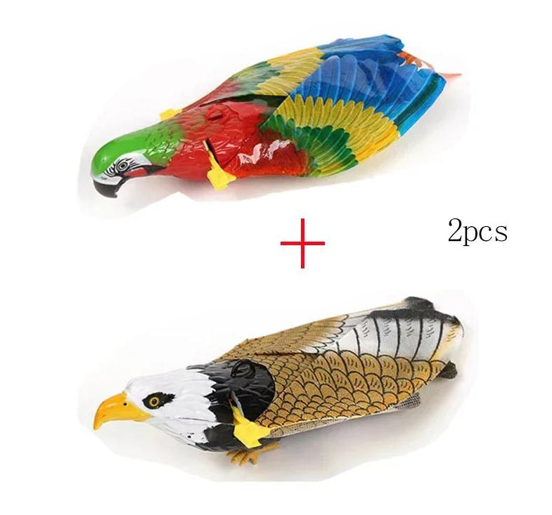Simulation Bird Cat Interactive Pet Toys Hanging Eagle Flying Teasering Play Kitten Dog Toys Animals Cat Accessories Supplies What Else You Got?