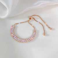 Sparkling Rhinestone Adjustable Bracelet – Dazzling Crystal Bling Jewelry for Women – Korean Fashion Jewelry