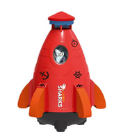 Kids Space Rocket Water Sprinkler Toy - Fun Outdoor Activity for Kids