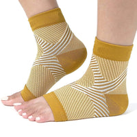 Divine Comfort Ankle Support Sleeve - Healing & Stability for Yoga, Dance & Sports (Men & Women)