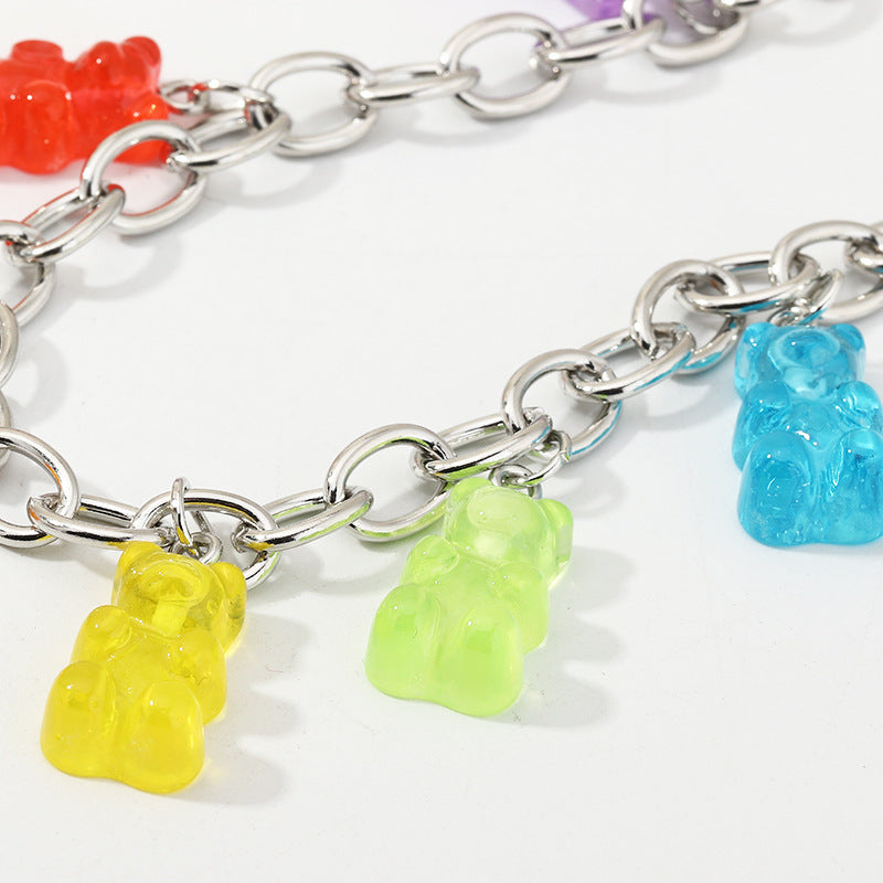 Sweet Candy Bear Pendant Bracelet What Else You Got?