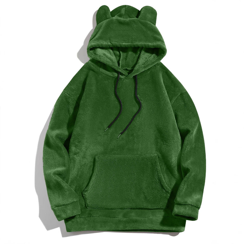 Men’s Loose Fit Coral Fleece Pullover – Soft Casual Winter Sweater (S–2XL) What Else You Got?