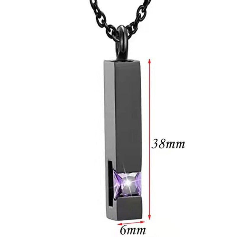 Twelve Birthday Stone Ashes Necklace Can Be Opened With Diamonds Zodiac What Else You Got?