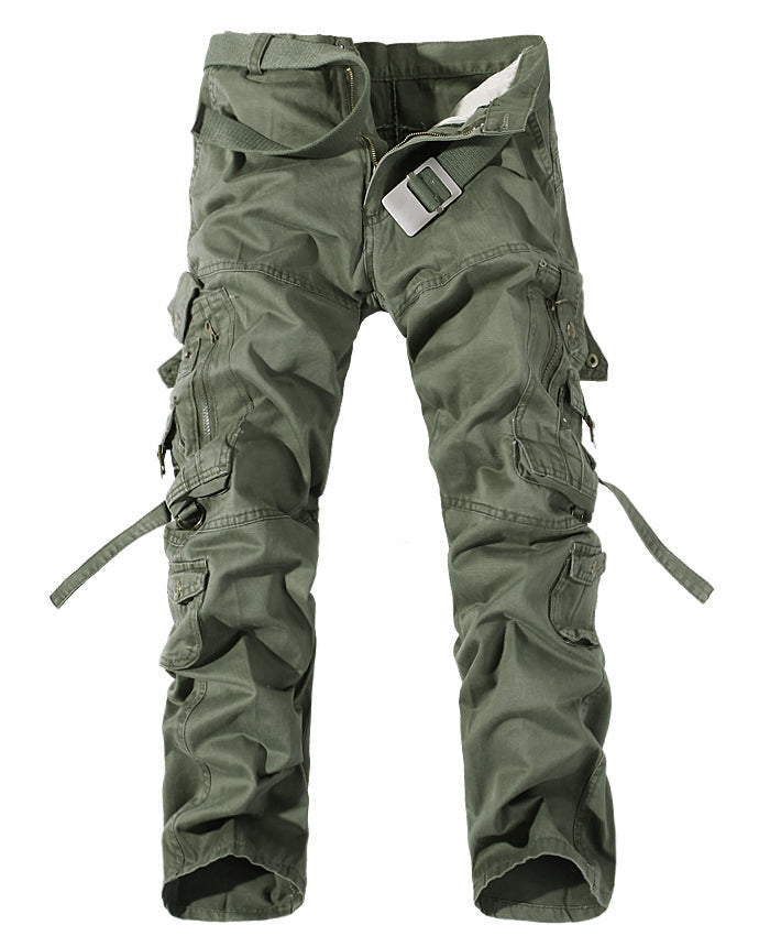 Men's Multi-pocket Cargo Pants Washed Hot Sale Cargo Pants What Else You Got?