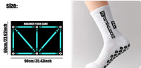Non-Slip Athletic Socks with Nylon Dot Grip - Stay Steady in Faith & Fitness