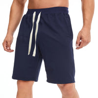 Men's Drawstring Capri Joggers – Plus Size Casual Beach Pants