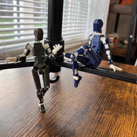 3D Printed Shapeshift Robot Mannequin - Movable Action Figure for Creative Play & Gift Giving