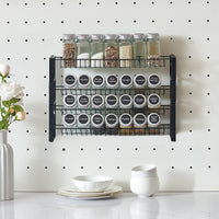 Blessed Order: 3-Tier Spice Rack Organizer - Kitchen Storage & Organization (18x11in)