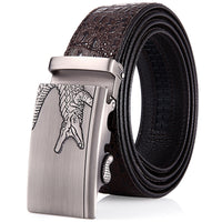 Automatic Buckle Belt for Men & Women – Adjustable Casual Waist Belt