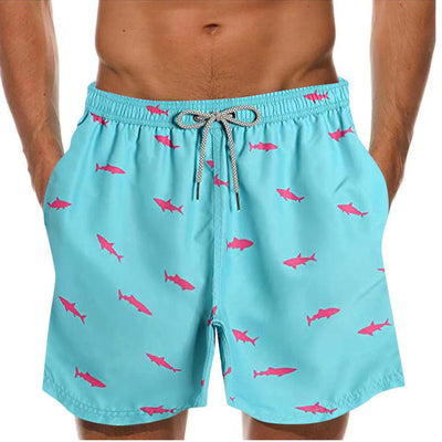Men's Casual Swimwear Beach Shorts - Lightweight & Quick-Dry for Summer Fun