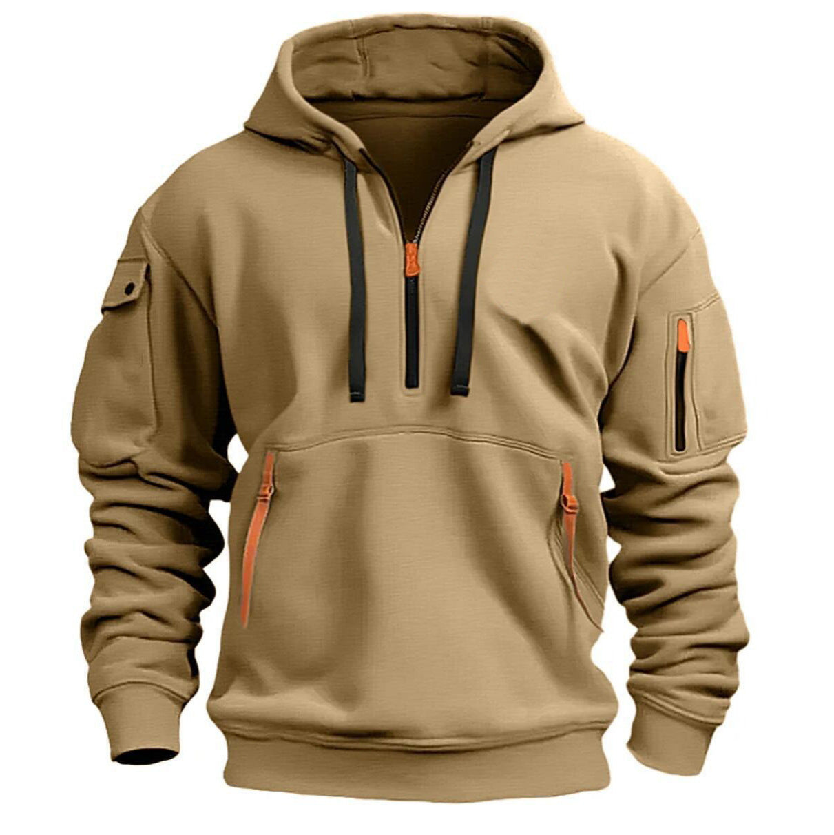 Dropped Shoulder Hooded Sweatshirt Men's Women's Plus Size Loose Pullover Fashion Sweatshirt What Else You Got?