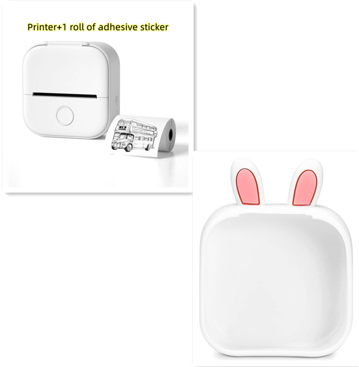 Portable Mini Thermal Label Printer Home Photo Printer Student Wrong Question Printer Bluetooth-compatible Mini Label Printer Price Tag What Else You Got?