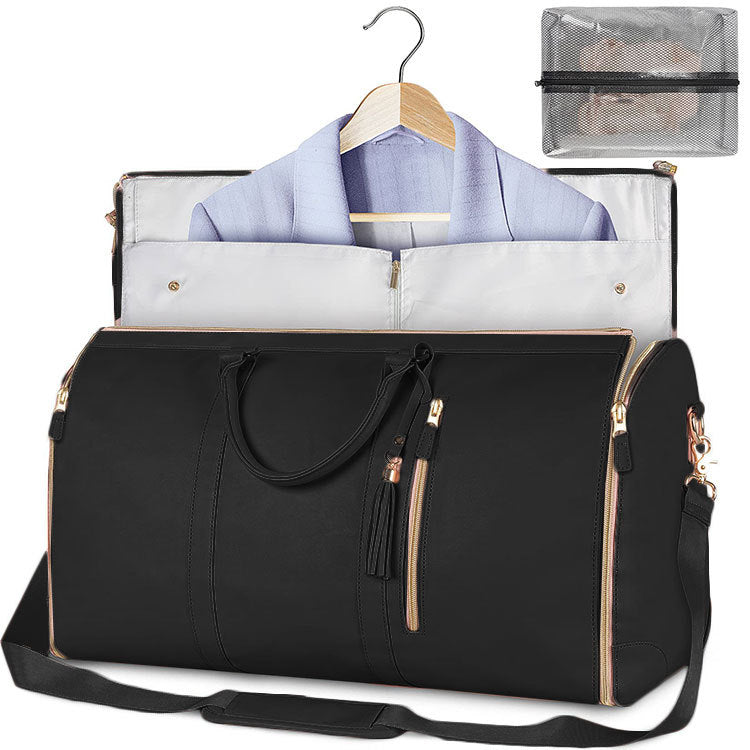 Large Capacity Travel Duffle Bag Women's Handbag Folding Suit Bag Waterproof Clothes Totes What Else You Got?