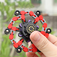 Deformable Fidget Spinner Chain Toy – Sensory Stress Relief & Focus Aid for Kids