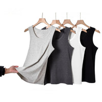 Lyocell Cotton Cool-Touch Stretch Slim-Fit Sports Vest