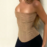 Summer Breeze Mesh Crop Top