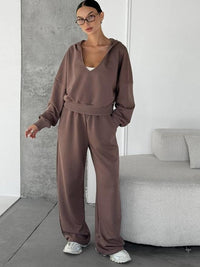 Cozy Christian Matching Sweatshirt & Pants Set – Soft Loungewear for Women