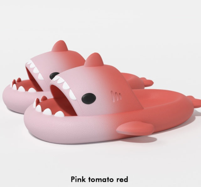 Gradient Shark Slippers Men's Home Bathroom Non-slip What Else You Got?