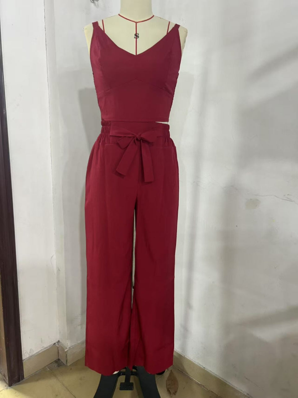 Women’s Slim Pleated Two‑Piece Set What Else You Got?