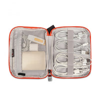 Compatible with Apple, BUBM Travel Universal Cable Organizer Electronics Accessories Cases Gadget Bag For USB, Phone, Charger and Cable, Fit for ipad