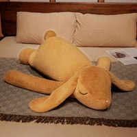Ultra-Soft Bunny Leg Pillow – Oversized Rabbit Plush for Cozy Sleep & Cuddles (Pink, White, Brown, Gray)