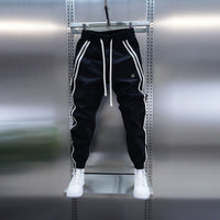 Men's Comfortable Casual Pants - Stylish Loose Fit with Drawstring Waist