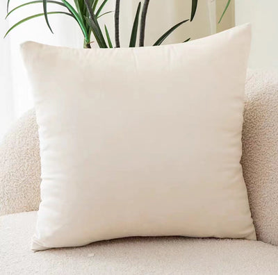 Luxurious Velvet Throw Pillow - Cozy Sofa Cushion for Living Room Decor