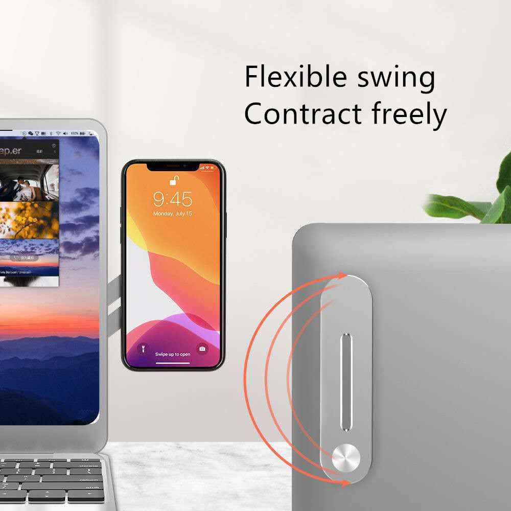 Attachable Phone Holder — Foldable Side-Mount for Laptops & Monitors What Else You Got?