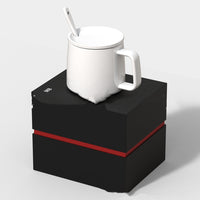 Divine Charge Wireless Coffee Mug - Stay Powered & Blessed | 200ml Ceramic Mug with Wireless Charger