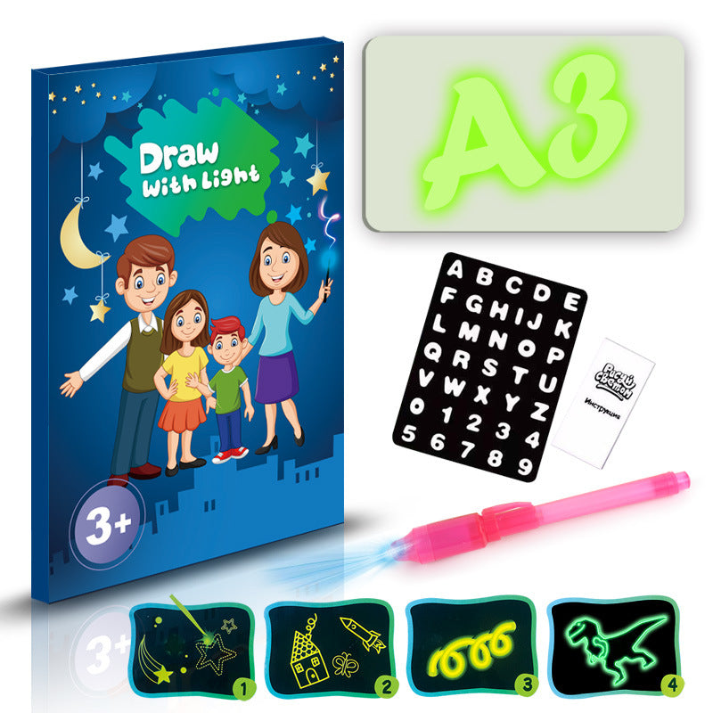 3D Magic Light Drawing Pad ✨ Glow Sketch Board for Kids What Else You Got?