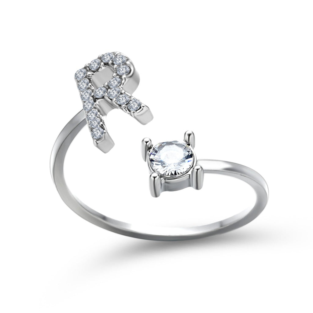 New Design Adjustable 26 Initial Letter Ring Fashion Jewelry For Women Simple Elegant Jewelry What Else You Got?