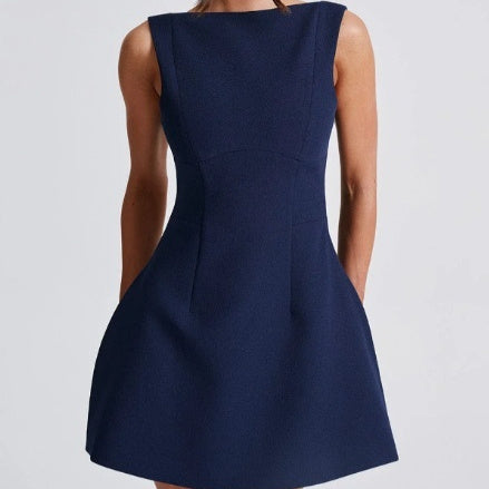 Sexy Slim-fitting Backless Dress Summer Sleeveless Short Dresses What Else You Got?
