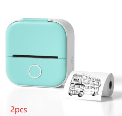 Portable Mini Thermal Label Printer Home Photo Printer Student Wrong Question Printer Bluetooth-compatible Mini Label Printer Price Tag What Else You Got?