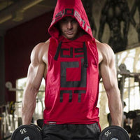 Men's Breathable Cotton Hoodie Vest – Summer Cool & Stylish