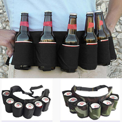 Outdoor Beverage Belt Bag – Hands-Free Drink Carrier Pack