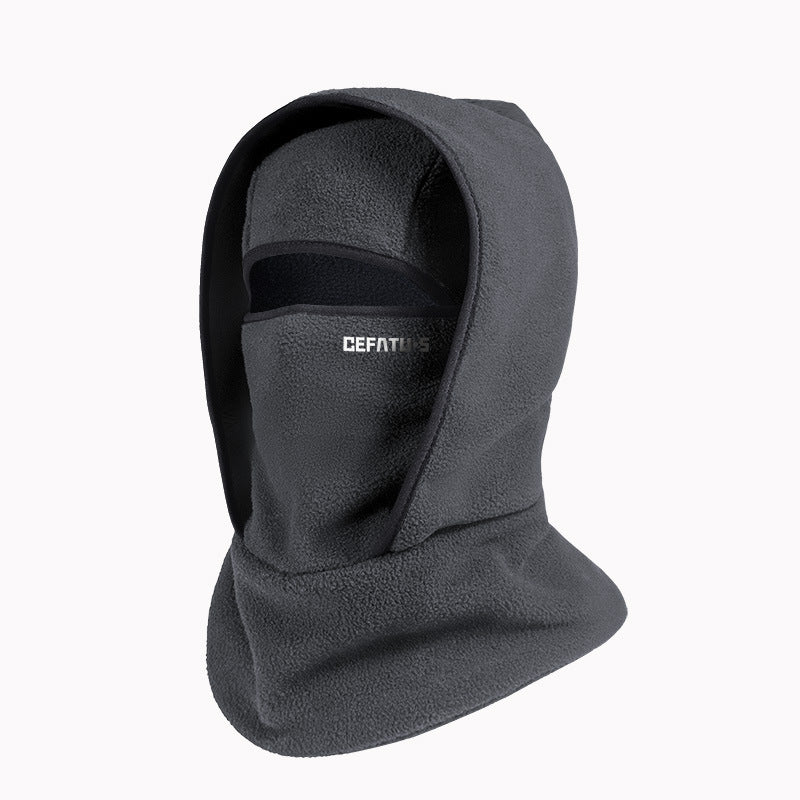 Outdoor Winter Fleece Hat & Scarf Set – Integrated Thermal Headgear (Unisex, One‑Size) What Else You Got?