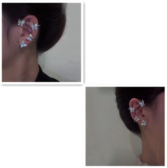 Fashion Earring Butterfly Ear Clip And Ear Hook Jewelry What Else You Got?