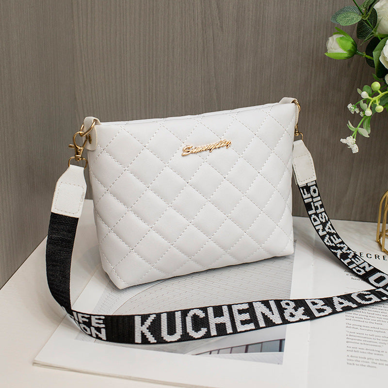Small Messenger Bag For Women Trend Lingge Embroidery Female Shoulder Bags Fashion Chain Ladies Crossbody Purse What Else You Got?