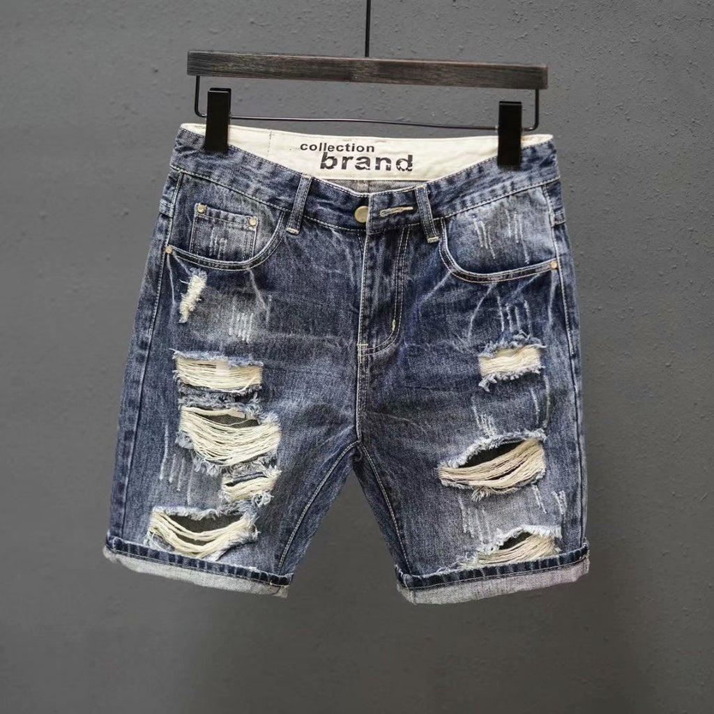 Men's Trendy Straight Leg Loose Cropped Pants What Else You Got?