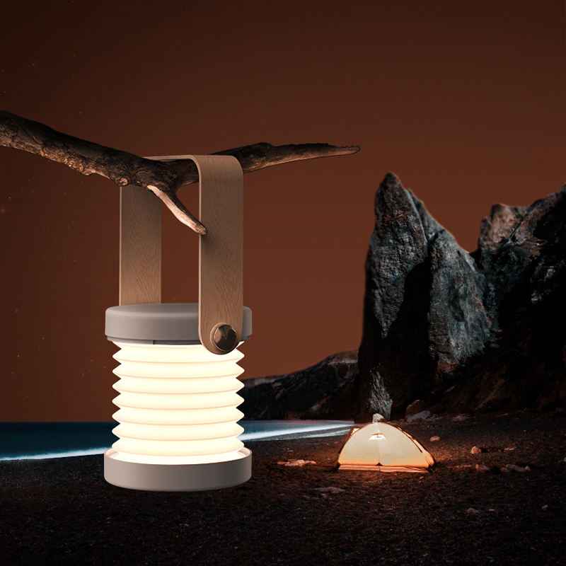 Foldable Touch Dimmable Reading LED Night Light Portable Lantern Lamp USB Rechargeable For Home Decor What Else You Got?