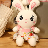 Adorable Flower Skirt Rabbit Plush Pillow - Perfect Christian Gift for Kids