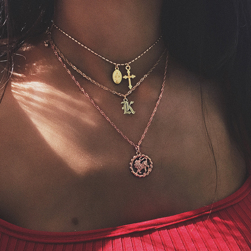 Round zodiac necklace What Else You Got?