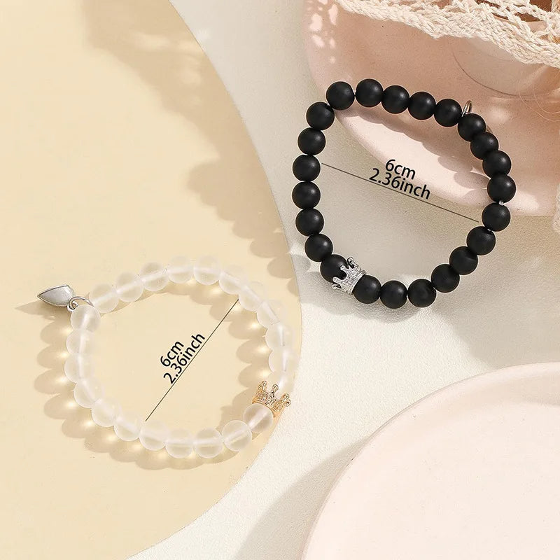 2pcs Handmade Crown Beaded What Else You Got?