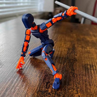 3D Printed Shapeshift Robot Mannequin - Movable Action Figure for Creative Play & Gift Giving