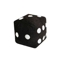 Dice Plush Throw Pillow – Fun Game Room Decor & Novelty Sofa Cushion