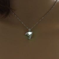 Glowing Dolphin Necklace - Shine Your Light