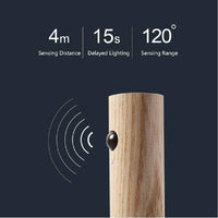 Magnetic Motion Sensor LED Night Light – Wireless PIR Rechargeable Lamp for Stairs & Hallways