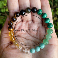 Healing Crystal Bracelet - Natural Stone Energy Jewelry for Men & Women